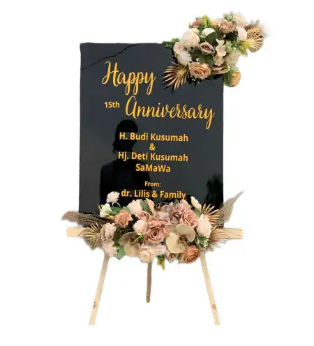 Papan Bunga Akrilik Cikendung