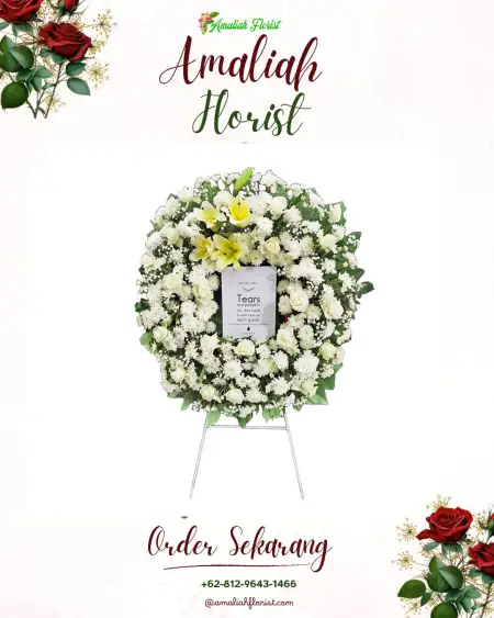 Krans Bunga Duka Cikendung